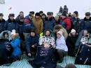 (L-R) Astronaut Joe Acaba, KE5DAR, cosmonaut Alexander Misurkin, and astronaut Mark Vande Hei, KG5GNP, relax after returning from the ISS in Kazakhstan. [NASA Television] 